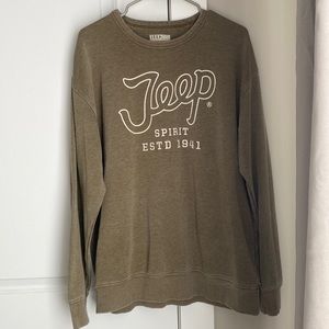 Vintage Jeep Spirit By Lucky Brand Crewneck